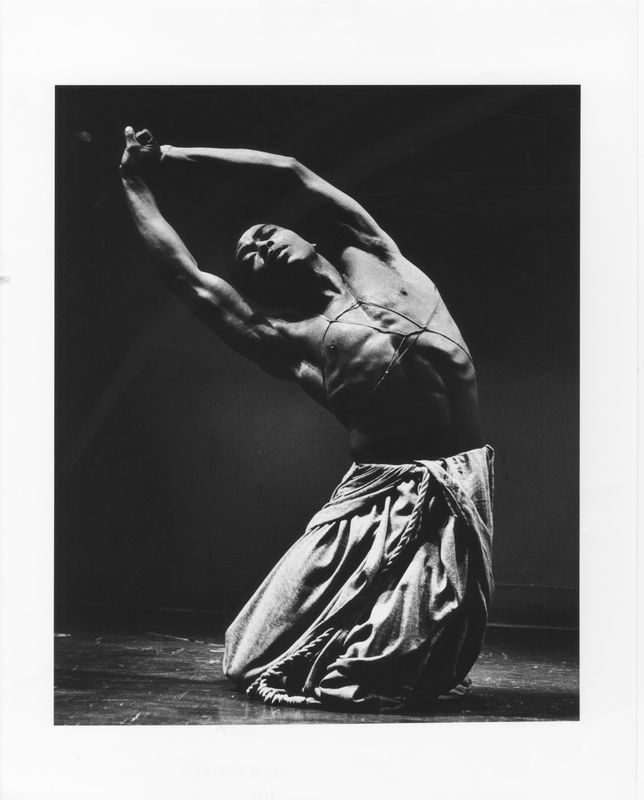 Alvin Ailey in Alvin Ailey's Hermit Songs. Photo by Jack Mitchell. (©) Alvin Ailey Dance Foundation, Inc. and Smithsonian Institution