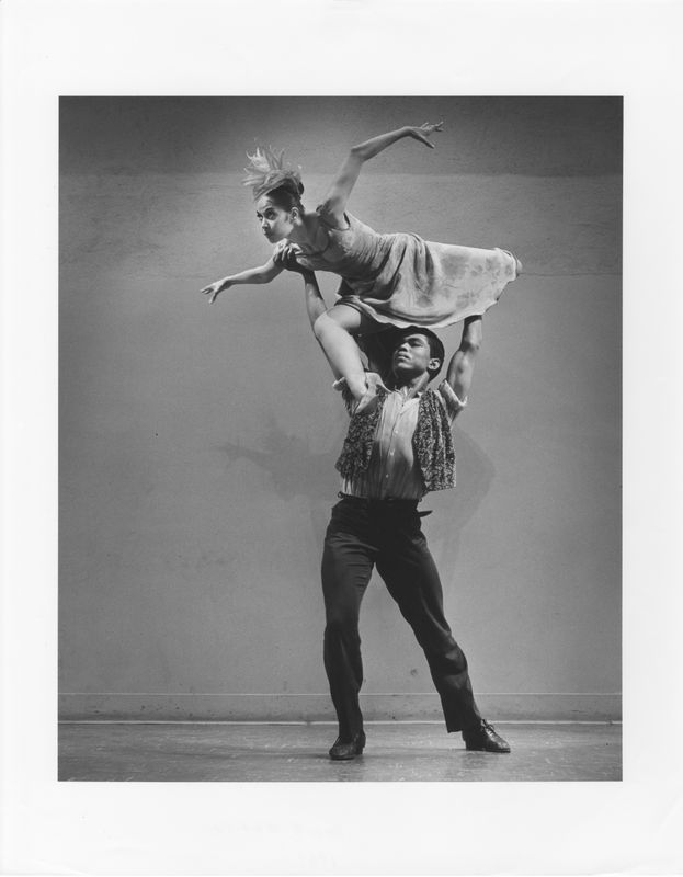 Alvin Ailey, Carmen de Lavallade in Alvin Ailey's Blues Suite. Photo by Jack Mitchell. (©) Alvin Ailey Dance Foundation, Inc. and Smithsonian Institution