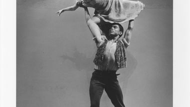 Alvin Ailey, Carmen de Lavallade in Alvin Ailey's Blues Suite. Photo by Jack Mitchell. (©) Alvin Ailey Dance Foundation, Inc. and Smithsonian Institution