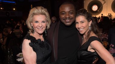 Artistic Director Robert Battle with Elaine and Gillian Wynn