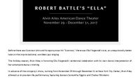 New York Magazine - Watch Alvin Ailey Dancers Transform Ella Fitzgerald's Scat Singing Into Movement