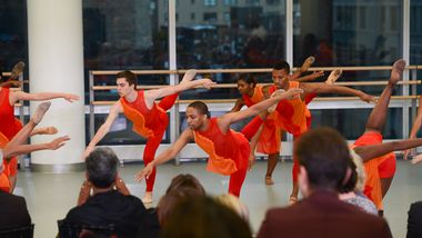 The Ailey School Students In Tracy Inman's Reverence. Photo by Christopher Duggan. 