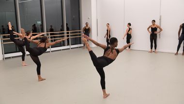 The Ailey School's Professional Division in Horton Class. Photo by Christopher Duggan.