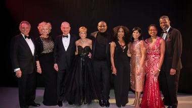 Gala Co-Chairs with Artistic Director Robert Battle and Honorary Chair Angela Bassett