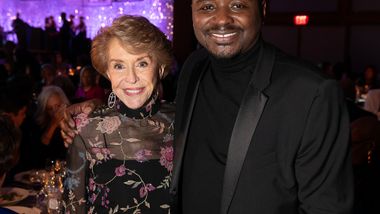 Gala Co-Chair and Ailey Board President Emerita Joan Weill and Artistic Director Robert Battle