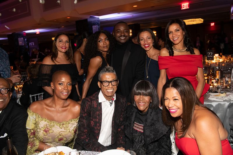 Lucinda Martinez, Honorary Chairs Angela Bassett, Cicely Tyson , Artistic Director Robert Battle, Sidra Smith, B.Michael and guests