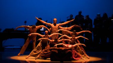 Alvin Ailey American Dance Theater in Alvin Ailey's Revelations with live music