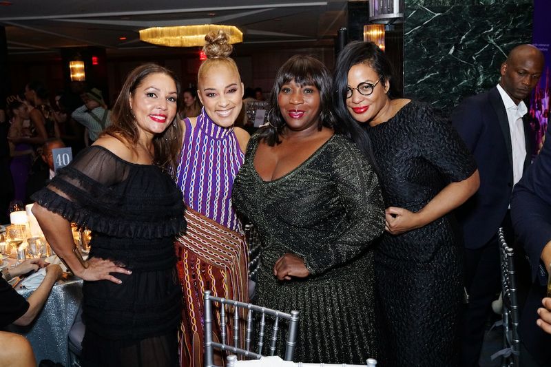 Ailey Board Member Lucinda Martinez, Amanda Seales, Bevy Smith, and Beverly Bond