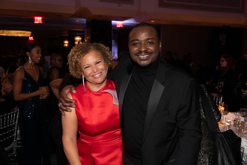 Gala Co-Chair and Ailey Board President Debra Lee and Artistic Director Robert Battle