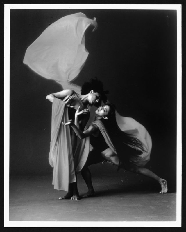 Sarita Allen and Elizabeth Roxas-Dobrish.  Photo by James McLoughlin