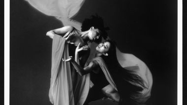 Sarita Allen and Elizabeth Roxas-Dobrish.  Photo by James McLoughlin