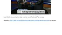 Metro Focus - Tonight on Metro Focus: Alvin Ailey Anniversary