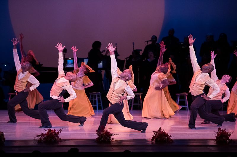  Alvin Ailey American Dance Theater in Alvin Ailey's Revelations with live music