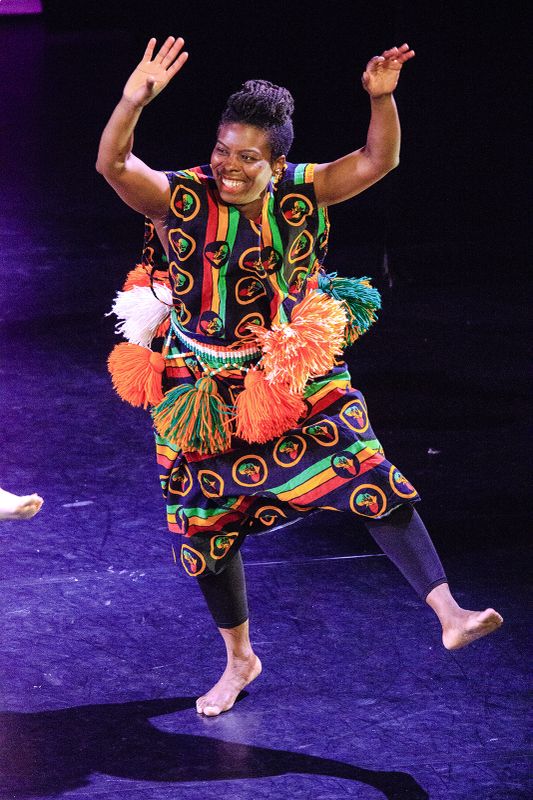 World Dance Celebration's West African Performance