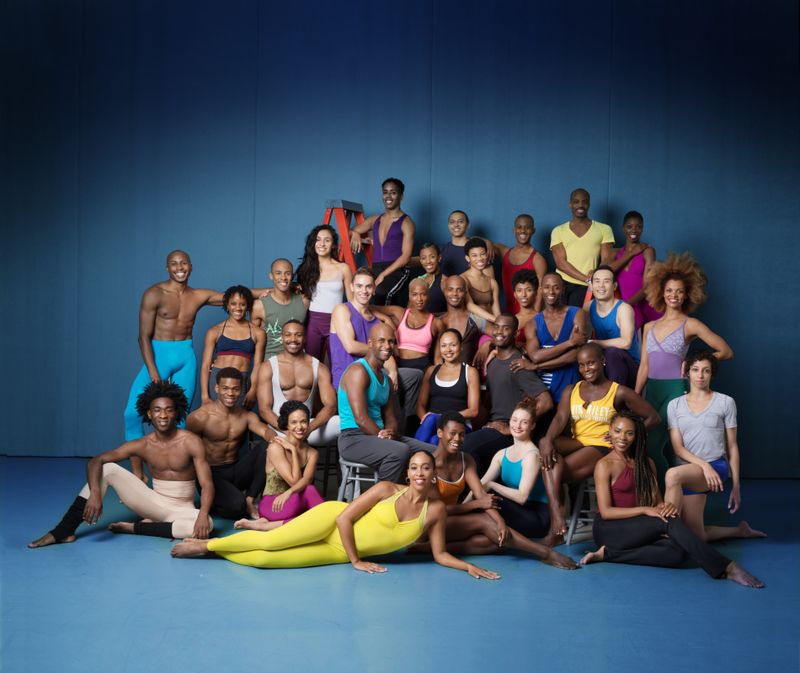 Alvin Ailey American Dance Theater Company. Photo by Rosalie OConnor