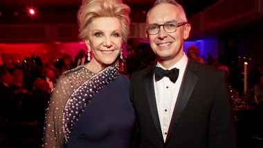Honoree Elaine Wynn and Ailey's Executive Director Bennett Rink at Ailey's 2019 Opening Night Gala