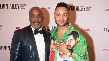 The Ailey School's co-director Tracy Inman and Ryan Jamaal Swain at Ailey's 2019 Opening Night Gala