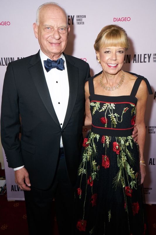 Gala Co-Chairs Daria and Eric J. Wallach at Ailey's 2019 Opening Night Gala
