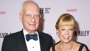Gala Co-Chairs Daria and Eric J. Wallach at Ailey's 2019 Opening Night Gala
