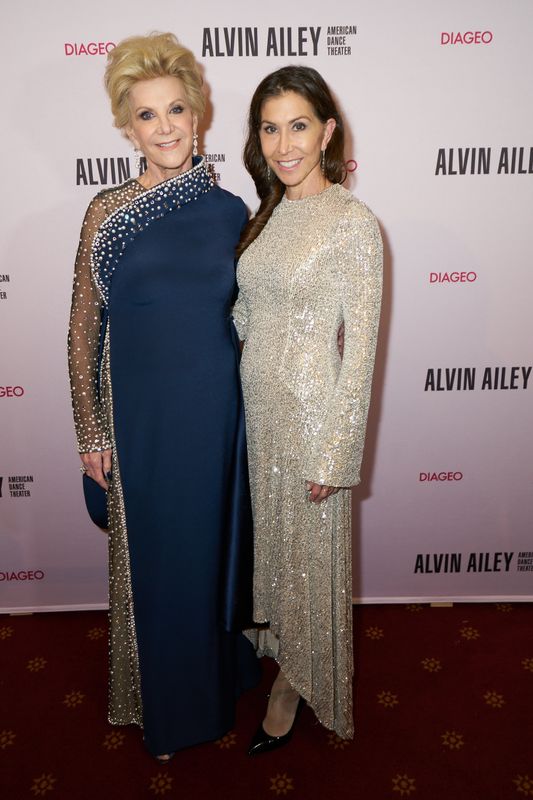 Honoree Elaine Wynn and board member Gillian Wynn at Ailey's 2019 Opening Night Gala