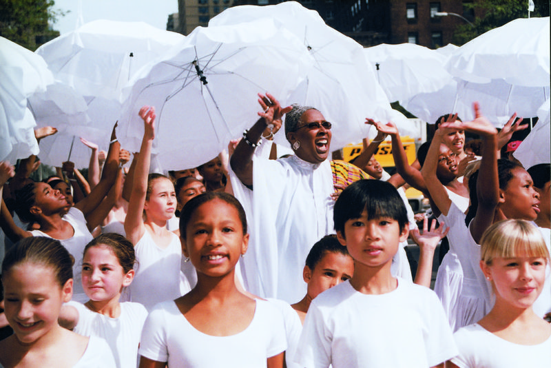 Judith Jamison at the groundbreaking for the Joan Weill Center for Dance.