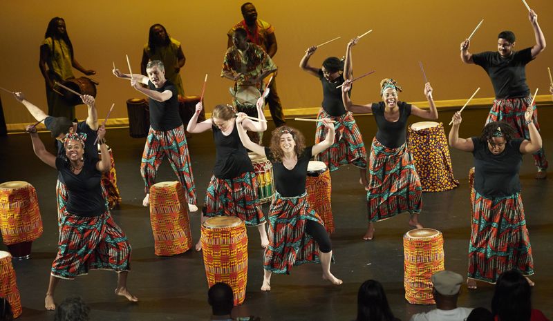 World Dance Celebration's West African Performance