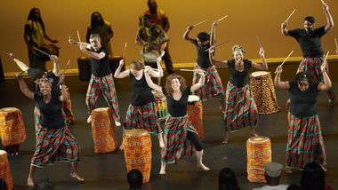 World Dance Celebration's West African Performance