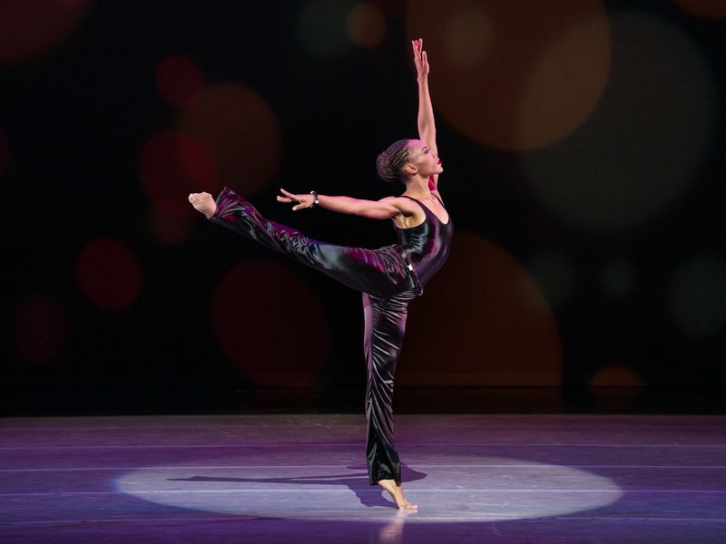 AAADT's Samantha Figgins in Alvin Ailey's Pas de Duke