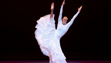 Constance Stamatiou in Alvin Ailey's Cry.