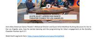 Spectrum News Los Angeles - The Beat On 1: Alvin Ailey American Dance Theater Comes To Los Angeles 