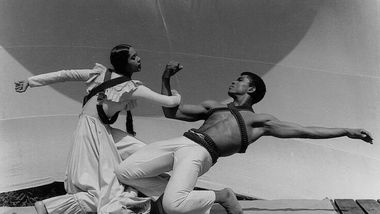 Carmen de Lavallade and Alvin Ailey at Jacobs Pillow in 1961. Photo by John Lindquist
