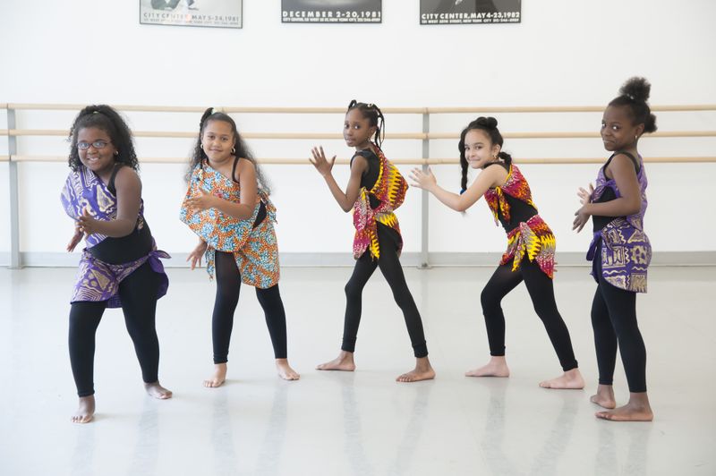 AileyDance Kids from Bronx Charter School for Excellence 2nd grade West African class