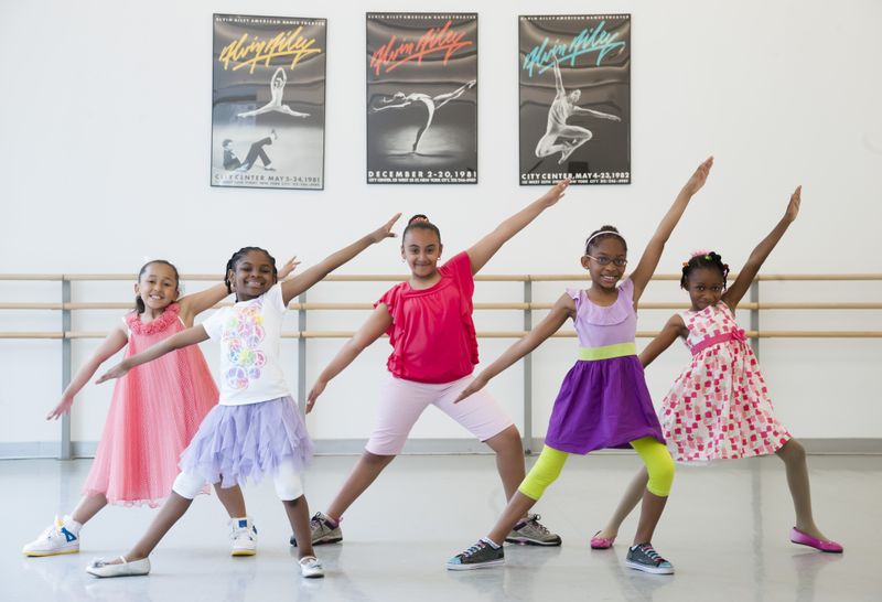 AileyDance Kids from Bronx Charter School for Excellence 3rd grade jazz class