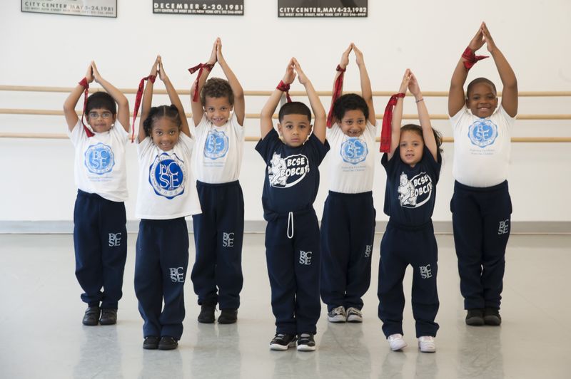 AileyDance Kids from Bronx Charter School for Excellence kindergarten Creative Movement class