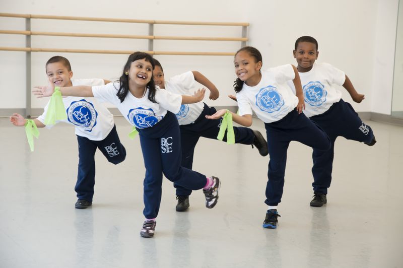 AileyDance Kids from Bronx Charter School for Excellence kindergarten Creative Movement class