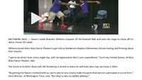 CBS Baltimore - Alvin Ailey Dance Theater, Ravens Tackle Brandon Williams Inspire Students Through Dance