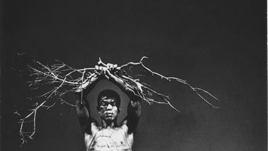 Alvin Ailey in Alvin Ailey's Hermit Songs. Photo by Jack Mitchell. (©) Alvin Ailey Dance Foundation, Inc. and Smithsonian Institution