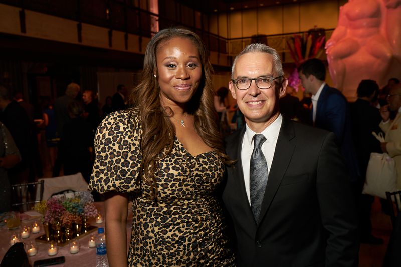 Gala Vice Chair Joy Altimare and Executive Director Bennett Rink