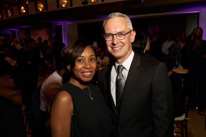 Gala Co-Chair Tia Breakley-China and Executive Director Bennett Rink