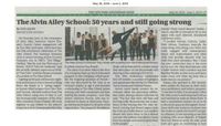 New York Amsterdam News - The Alvin Ailey School: 50 Years And Still Going Strong
