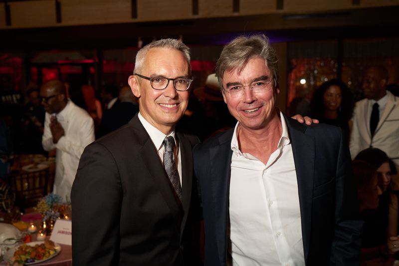 Executive Director Bennett Rink and Gala Vice Chair Tom Maheras