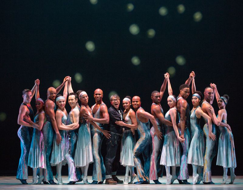 Associate Artistic Director Masazumi Chaya with Alvin Ailey American Dance Theater