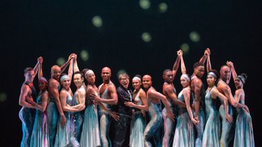 Associate Artistic Director Masazumi Chaya with Alvin Ailey American Dance Theater