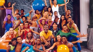 Alvin Ailey with the Company in 1989