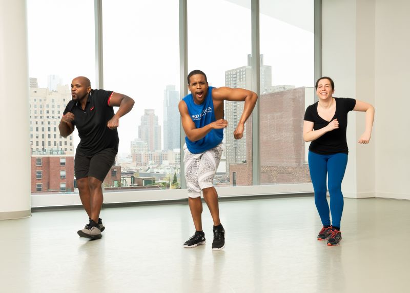 Hip Hop Cardio with Matthew Johnson Harris at Ailey Extension. Photo by Kyle Froman 