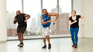 Hip Hop Cardio with Matthew Johnson Harris at Ailey Extension. Photo by Kyle Froman 