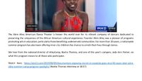 Pix 11 - Alvin Ailey Summer Camp Program Spotlight
