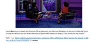 ABC7HereandNow_Extension_LisaJohnson_KidsTeensSundayDanceSeries_Broadcast_1.12.20