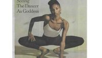 The New York Times - An Ailey Dancer's Goddess Quality