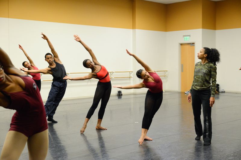 Lisa Willingham leads Ailey Experience in Atlanta. Photo by Shoccara Marcus